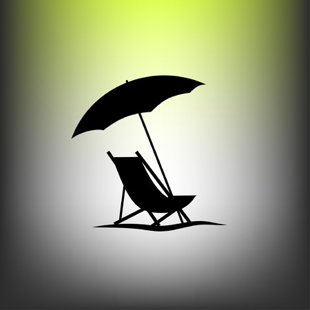 Pictograph of summer vacationのイラスト素材