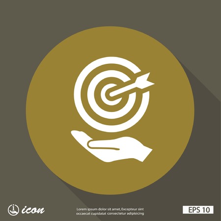 Pictograph of targetのイラスト素材