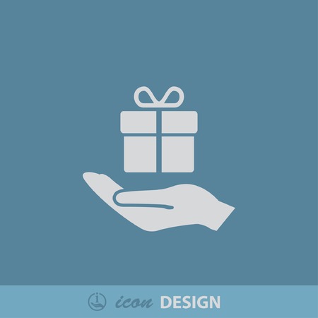 Pictograph of giftのイラスト素材