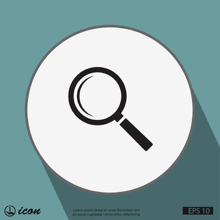 Pictograph of searchのイラスト素材