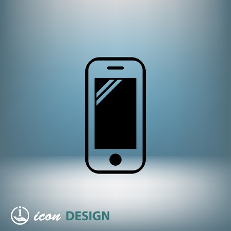 Pictograph of mobile phoneのイラスト素材