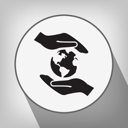 Pictograph of globeのイラスト素材