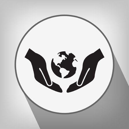 Pictograph of globeのイラスト素材