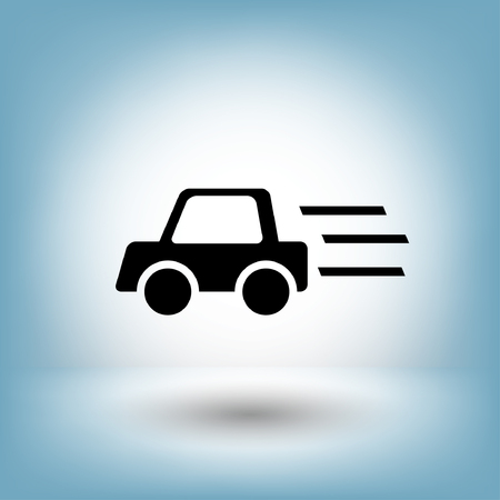 Pictograph of car. Vector concept illustration for design.のイラスト素材
