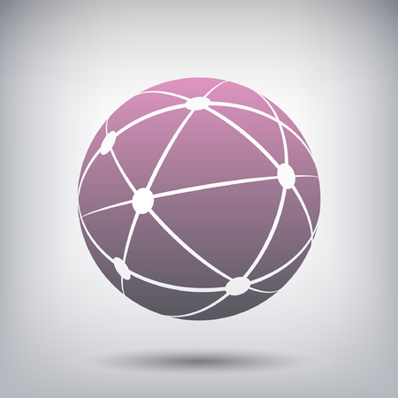 Pictograph of globeのイラスト素材