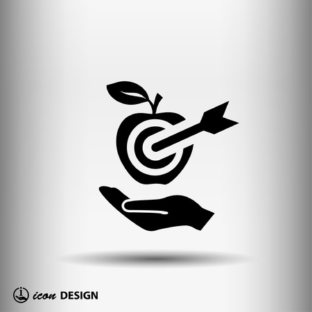 Pictograph of targetのイラスト素材