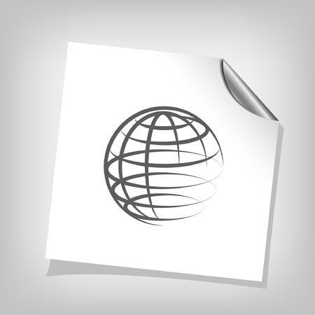 Pictograph of globeのイラスト素材