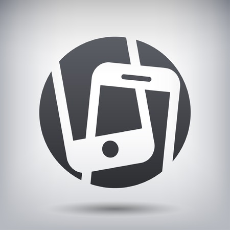 Pictograph of mobileのイラスト素材