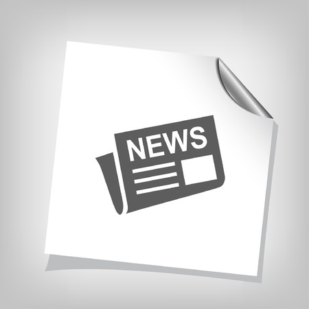 News iconのイラスト素材