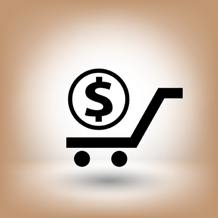 Pictograph of money. Vector concept illustration for design.のイラスト素材