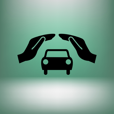 Pictograph of car.のイラスト素材