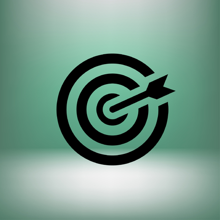 Pictograph of target.のイラスト素材