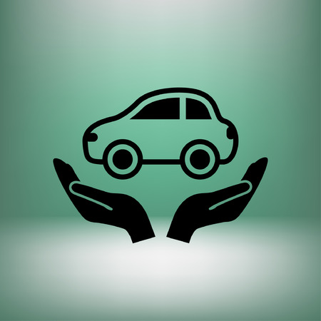 Pictograph of car.のイラスト素材