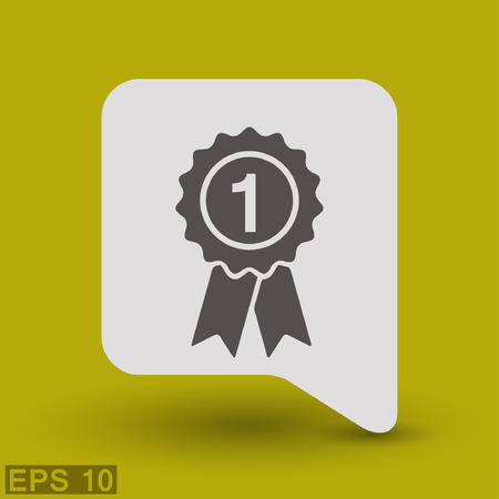 Pictograph of award.のイラスト素材