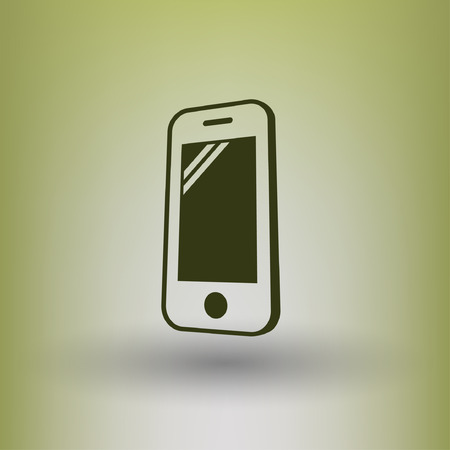 Pictograph of mobile. Vector concept illustration for design. Eps 10のイラスト素材