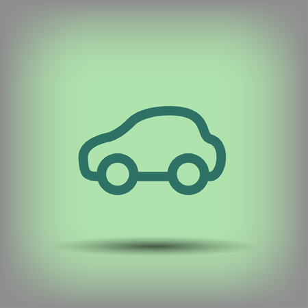 Pictograph of car.のイラスト素材