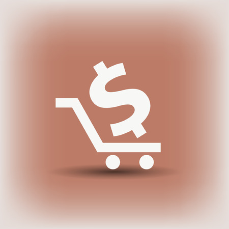 Pictograph of money. Vector concept illustration for design. Eps 10のイラスト素材