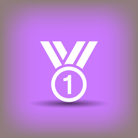 Pictograph of award. Vector concept illustration for design.のイラスト素材