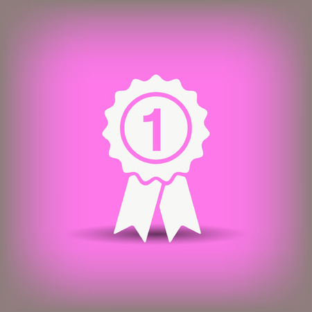 Pictograph of award. Vector concept illustration for design.のイラスト素材