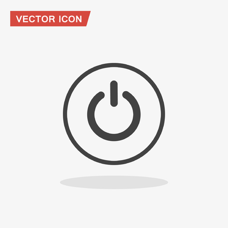 Pictograph of power. Vector concept illustration for design. Eps 10のイラスト素材