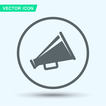 Pictograph of megaphoneのイラスト素材