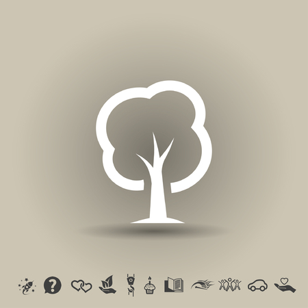 Pictograph of treeのイラスト素材