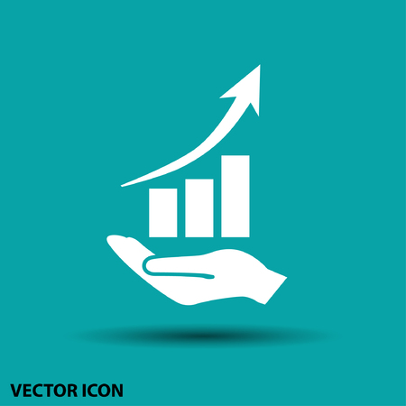 Pictograph of graphのイラスト素材