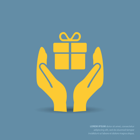 Pictograph of giftのイラスト素材