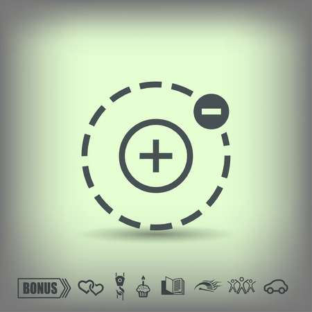 Pictograph of atomのイラスト素材