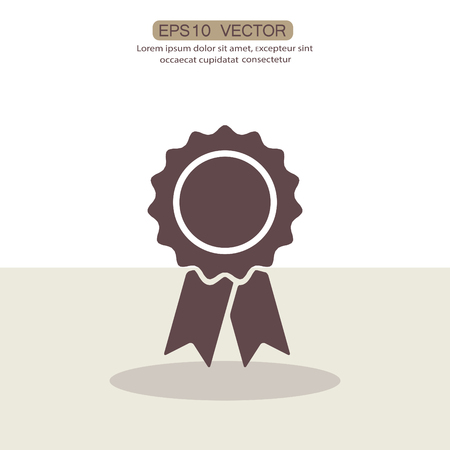 Pictograph of award. Vector concept illustration for design. Eps 10のイラスト素材