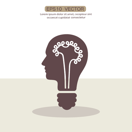 Pictograph of bulb conceptのイラスト素材