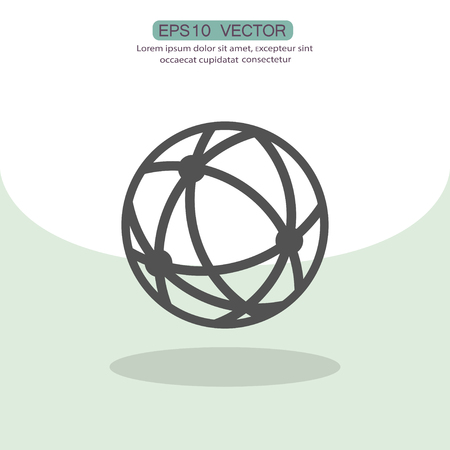 Pictograph of globeのイラスト素材