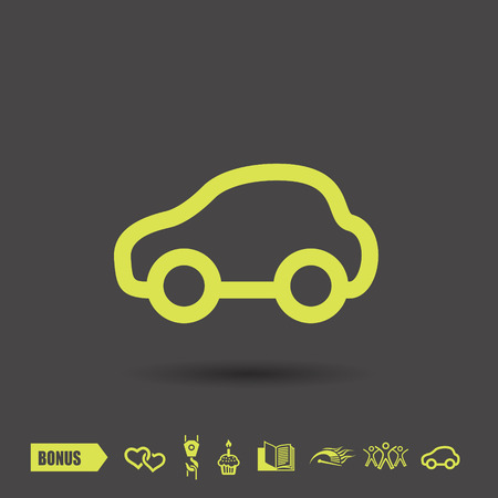Pictograph of carのイラスト素材