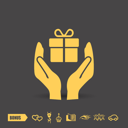 Pictograph of giftのイラスト素材