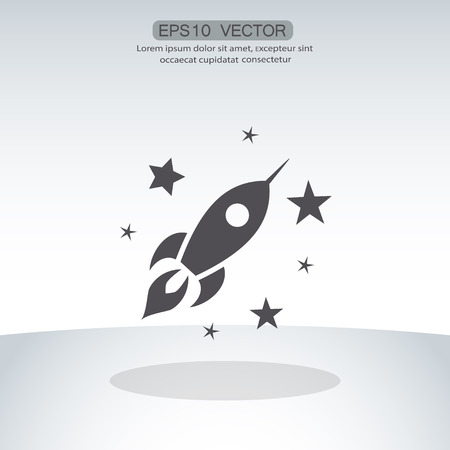 Rocket iconのイラスト素材