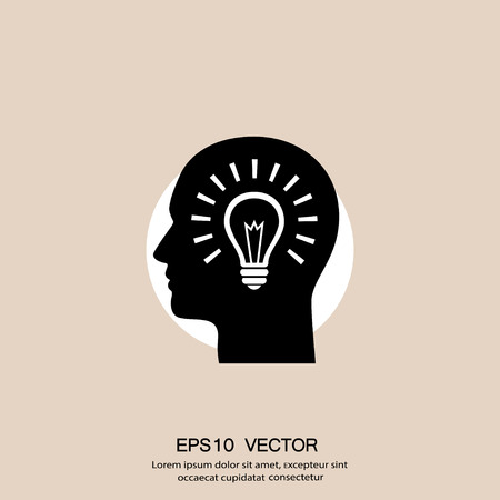 Pictograph of bulb conceptのイラスト素材