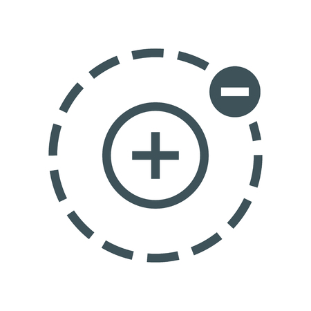 Pictograph of atomのイラスト素材