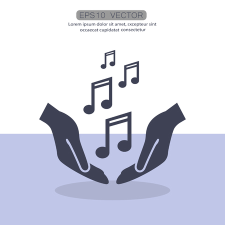 Pictograph of musicのイラスト素材
