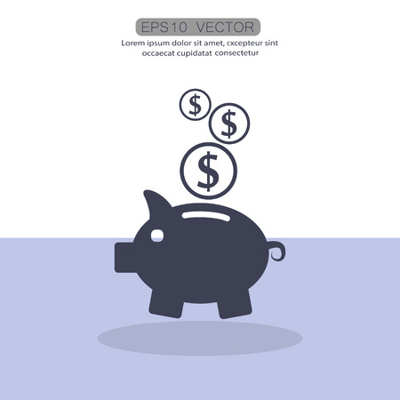 Pictograph of moneyboxのイラスト素材