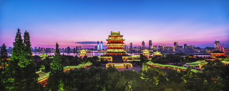 Night view of City Sceneryのeditorial素材