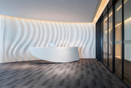 Fashion and modern office interiors, Modern open space officeのeditorial素材