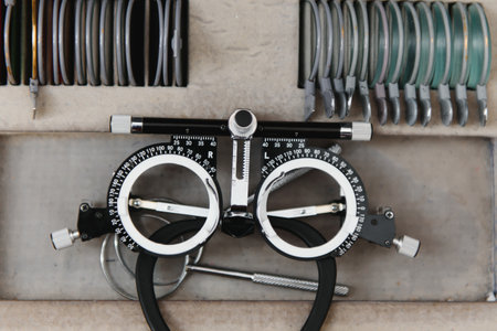 trial frames and trial lenses
