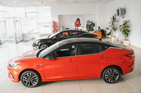 luxury modern Cars For Sale Stock Lot Row. Car Dealer Inventory. Cars For Sale Stock Lot Row. Car...