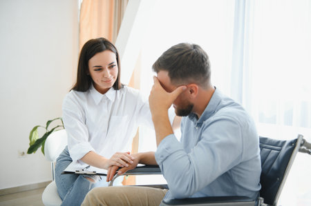 Patient psycho visitingtherapist to deal with consequences.