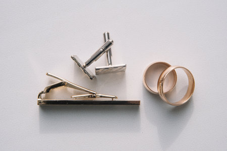 wedding rings. Two Wedding rings for the bride and groom