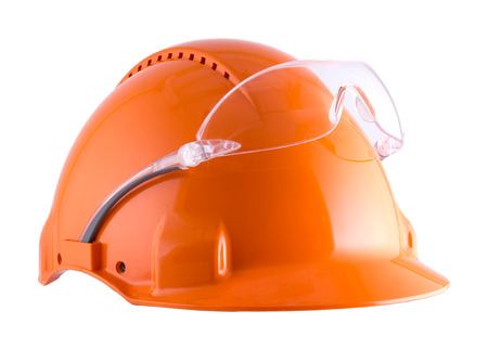 Helmet and gogglesの写真素材