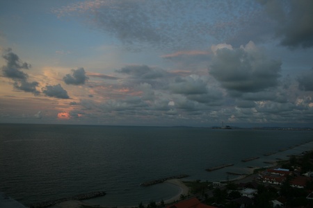 morning skyの写真素材