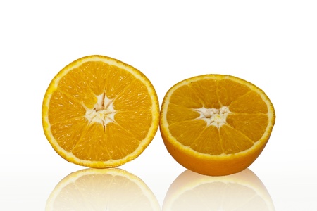 open orange is nice to look and eatable for everyoneの写真素材