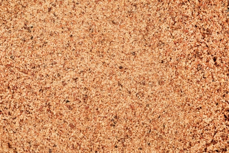 Nutmeg ground (Myristica fragrans) texture, full frame background. Used as a spice and medicine. の写真素材