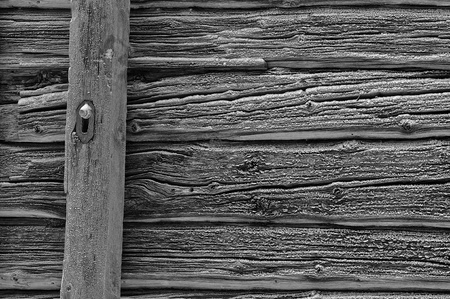 Black and white of old wall.の写真素材